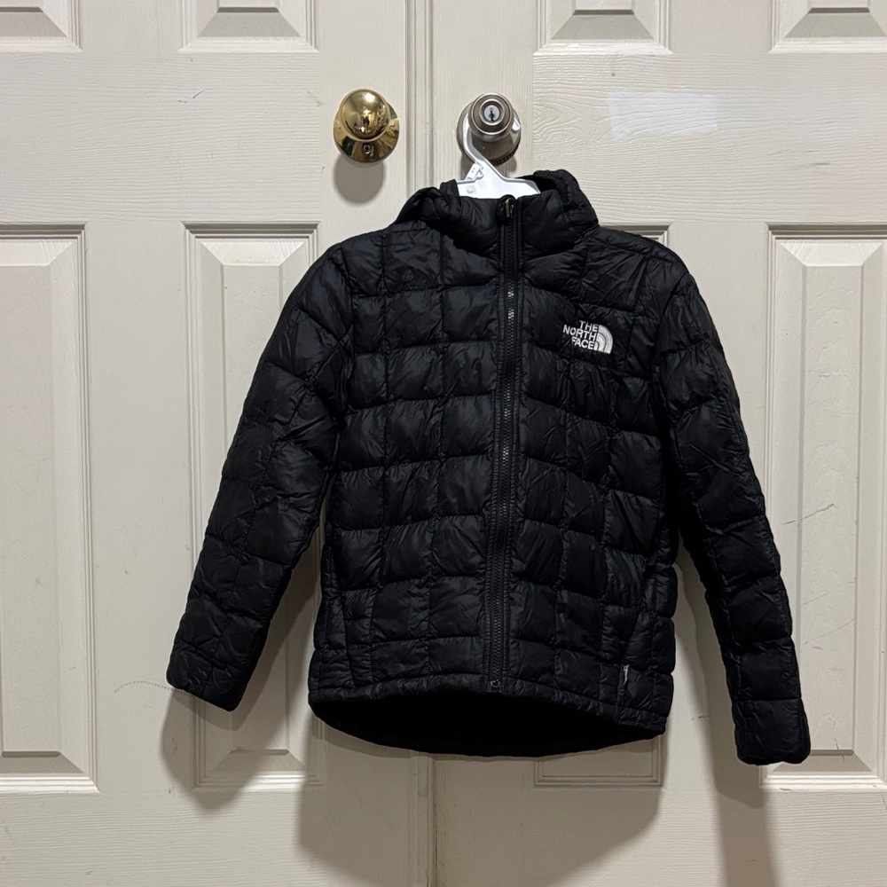 The North Face Kids Black Quilted Puffer Jacket